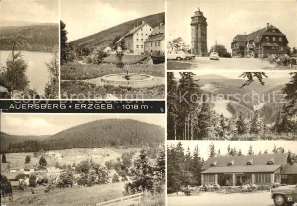 Auersberg Wildenthal Talsperre des Friedens Berghotel Bockau