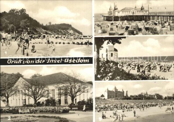 Koelpinsee Usedom Strand Heringsdorf Kulturhaus Ahlbeck S