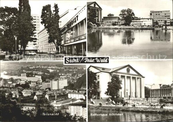 Suhl Thueringer Wald Hotel Thüringen Tourist Haus der Gewerk
