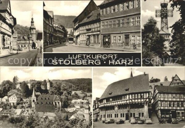 Stolberg Harz Rittergasse Saigerturm Markt Josephshöh