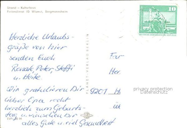 Zinnowitz Ostseebad Möwen Strand Kulturhaus Feriendienst IG – Bild 2