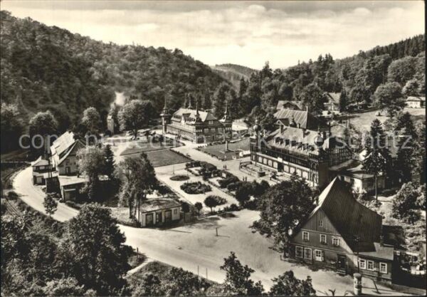 Alexisbad Harz Blick vom Friedensdenkmal