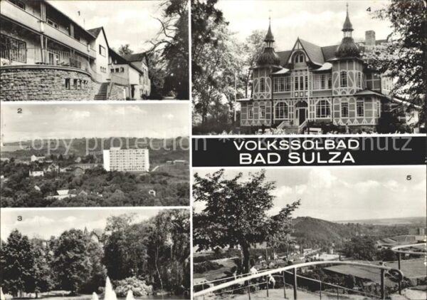 Bad Sulza Kurhaus Bettenhaus Wismut Sanatorium Ku