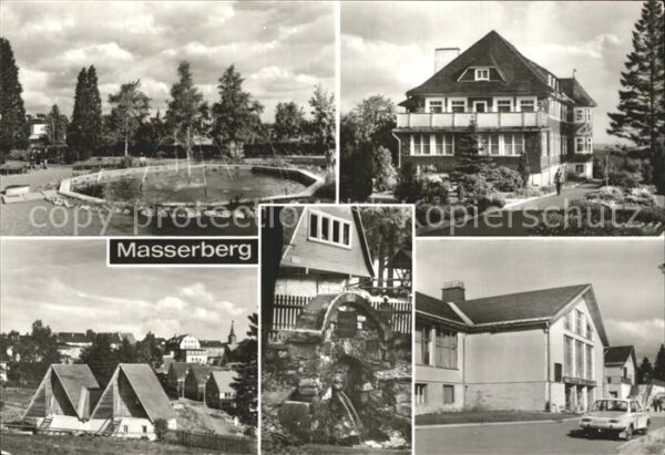 Masserberg Kurpark Augenheilstätte Werraquelle FDG
