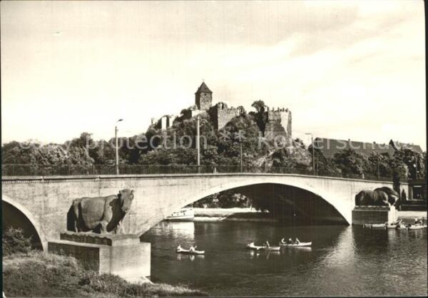 Halle Saale Burg Giebichenstein Brücke