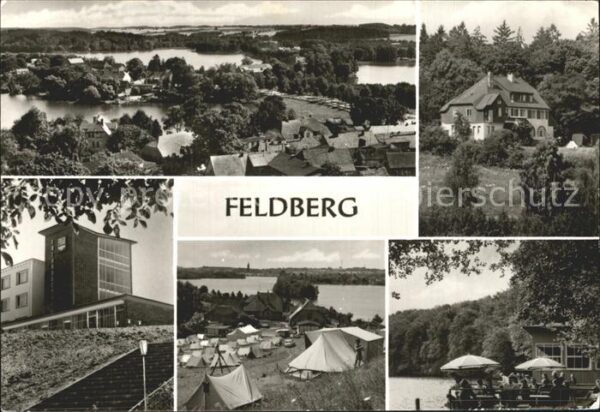Feldberg Mecklenburg Jugendherberge Luzin Halle Campingplatz