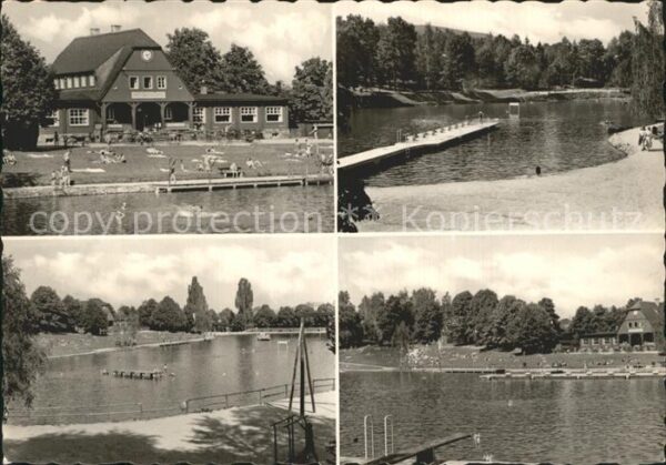 Olbersdorf Sachsen Volksbad Badestrand