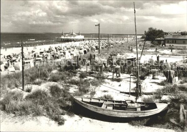 Ahlbeck Ostseebad Strand Seebrücke