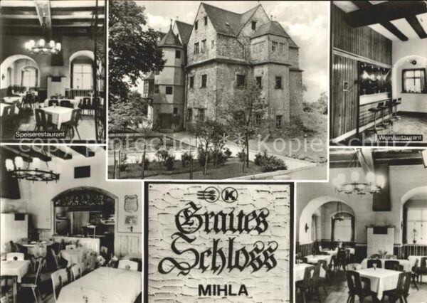 Mihla Graues Schloss Restaurant Weinrestauran