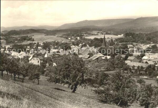 Neustadt Harz Panorama Luftkurort Erholungsort der We