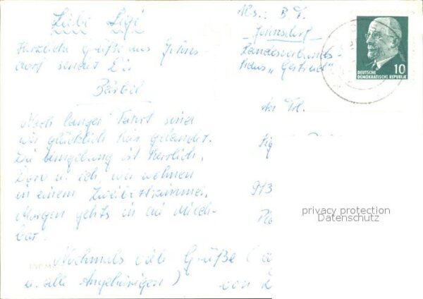 Jonsdorf HO Gaststätte Gondelteich Nonnenfelsen – Bild 2