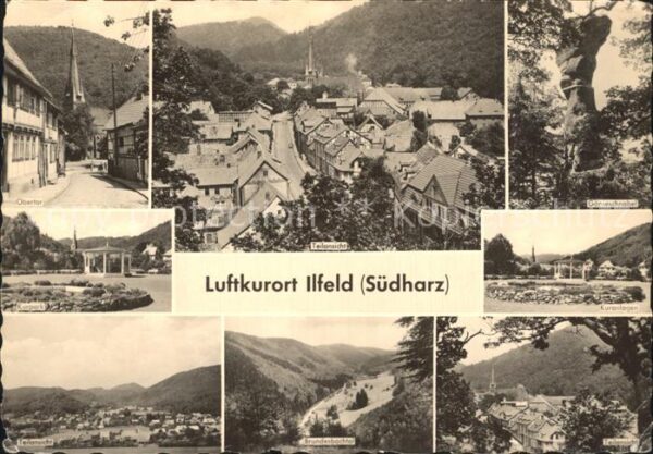 Ilfeld Suedharz Obertor Kurpark Brandesbachtal Kuranlag