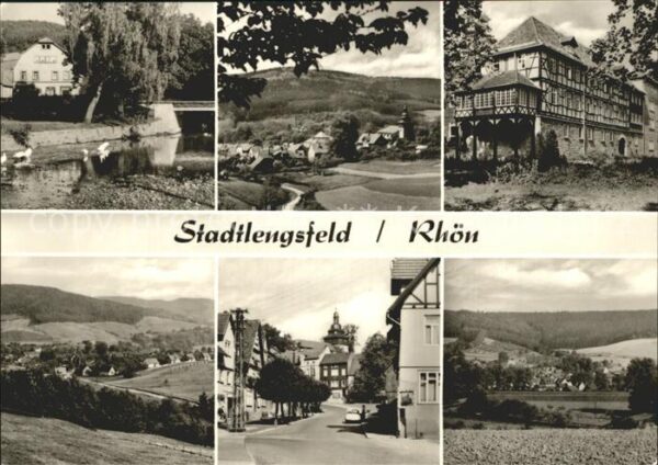 Stadtlengsfeld Teilansichten Kirche Sanatorium