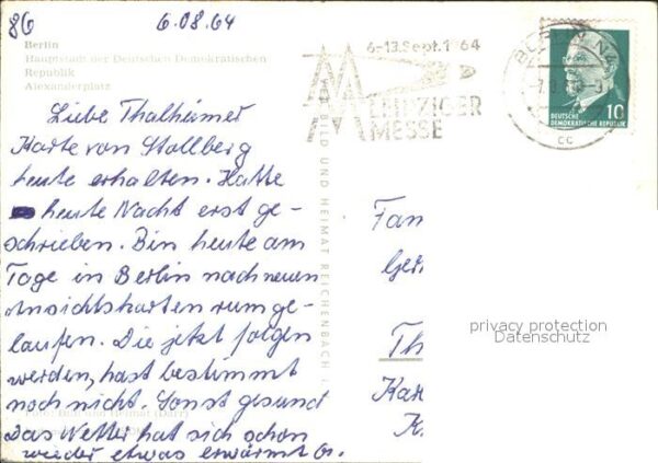 Berlin Alexanderplatz Nachtaufnahme – Bild 2