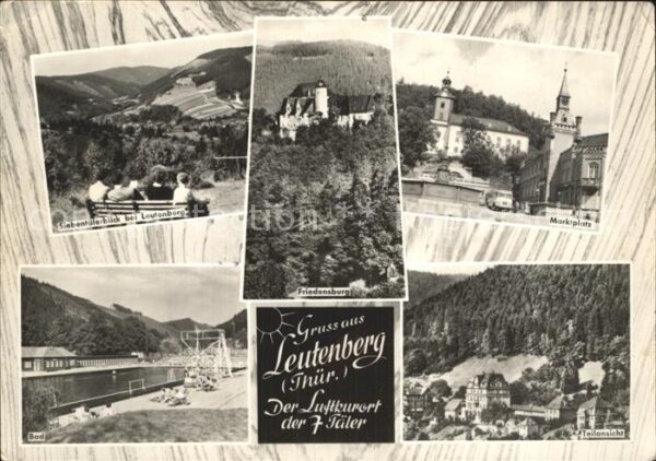 Leutenberg Thueringen Siebentälerblick Friedensburg Marktplat