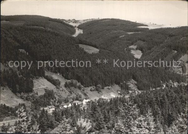 Glasbach Mellenbach Panorama Schwarzatal