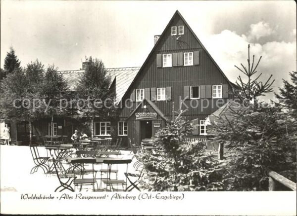 Altenberg Erzgebirge Waldschänke Altes Raupennest