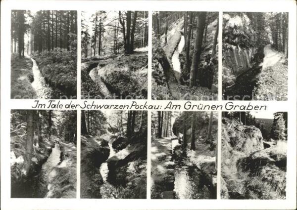 Pockau Tal der Schwarzen Pockau Am Grünen Grab