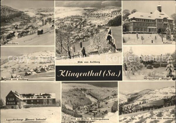 Klingenthal Vogtland Steindöbra Aschberg Jugendherberge Asch