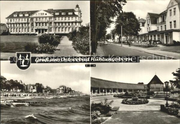 Kuehlungsborn Ostseebad FDGB Erholungsheim Dimitroff Ortspartie
