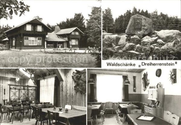 Brotterode Waldschänke Dreiherrenstein am Rennstei