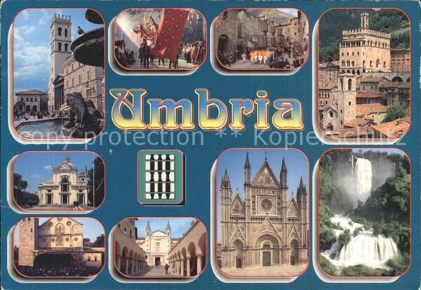 Assisi Umbria Santa Maria degli Angeli Spoleto Cascia