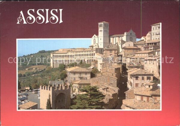 Assisi Umbria Basilica di San Francesco e Sacro Conve