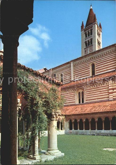 Verona Veneto San Zeno Chiostro Kirche Kreuzgang