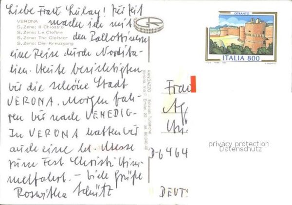 Verona Veneto San Zeno Chiostro Kirche Kreuzgang – Bild 2