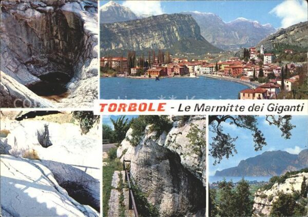 Torbole Lago di Garda Le Marmitte dei Giganti Gletschermühlen