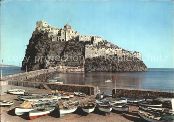 Ischia Castello Aragonese Schloss der Aragonie