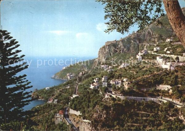 Amalfi Strada panoramica Panoramastrasse Küste