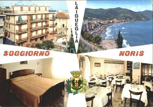 Laigueglia  Soggiorno Noris Pensione Panorama Küste