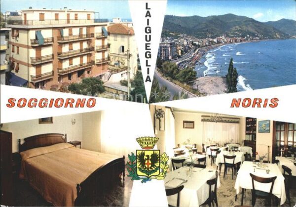 Laigueglia  Soggiorno Noris Pensione Panorama Küste