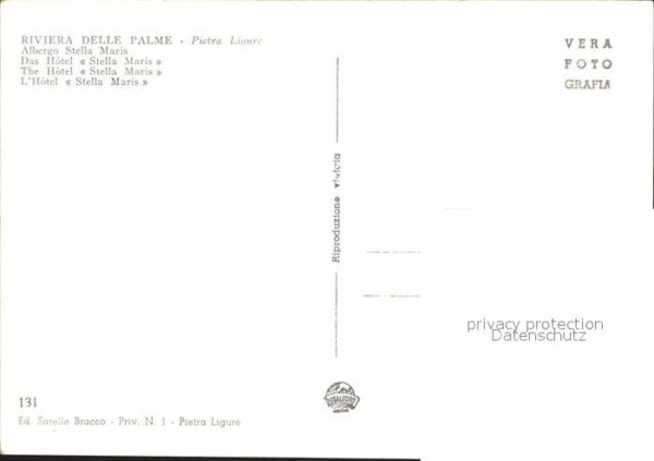 Pietra Ligure Albergo Stella Maris Riviera delle Palm – Bild 2