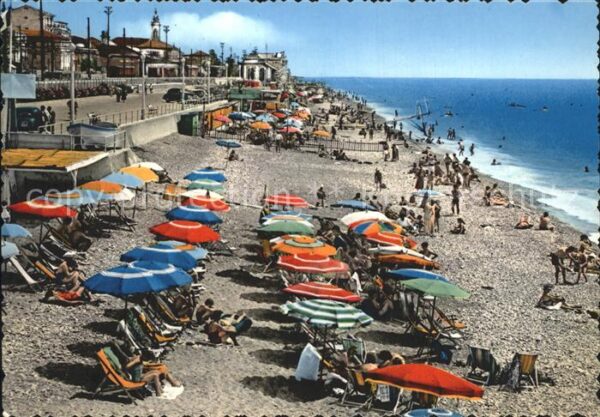 Bordighera Spiaggia Riviera dei Fiori Strand