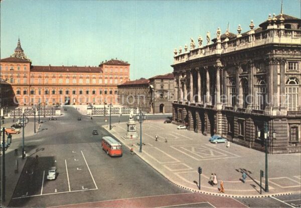 Torino Piazza Castello Palazzo Reale Palazzo M