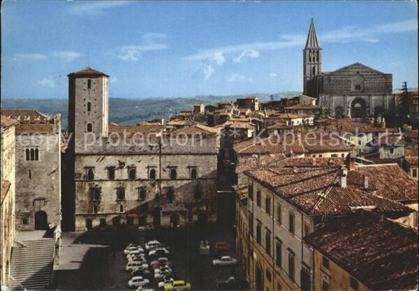 Todi Palazzo dei Priori secolo XIII Tempio d