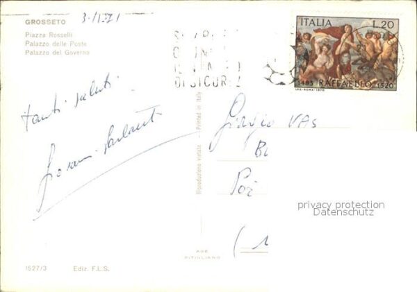 Grosseto Toscana Piazza Rosselli Palazzo delle Poste e d – Bild 2