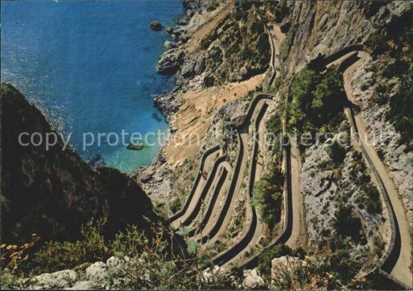 Capri Marina Piccola Via Cesare Augusto Klein