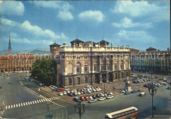 Torino Piazza Castello Palazzo Madama Schlossp