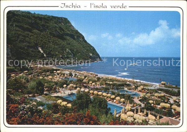 Forio d Ischia Giardini Terme Poseidon Spiaggia Strand
