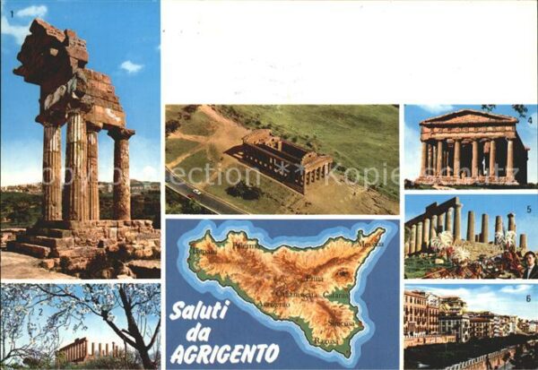 Agrigento Templo Tempel antike Stätten