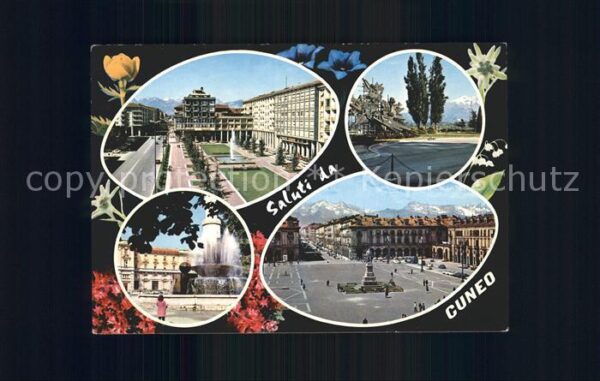 Cuneo Piazza Europa Monumento Resistenza Staz