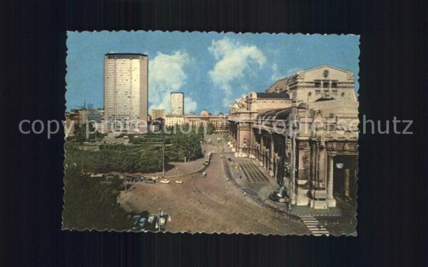 Milano Stazione Centrale Hauptbahnhof Hochhaus