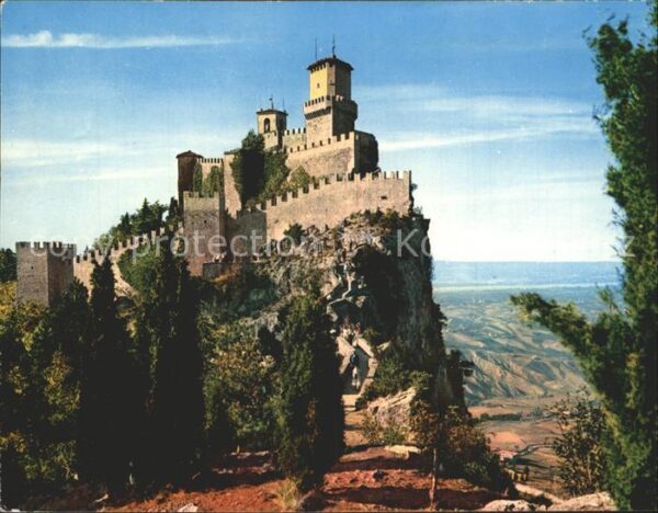 San Marino San Marino Prima Torre Fortezza Monte Titano