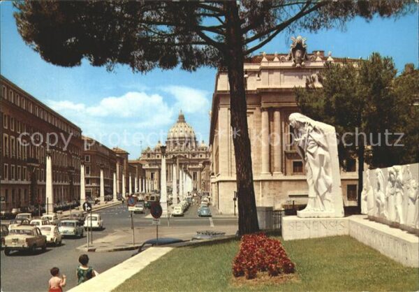Roma Rom Via della Conciliazione Basilica di San