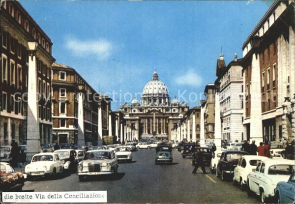 Roma Rom Via della Conciliazione Basilica di San