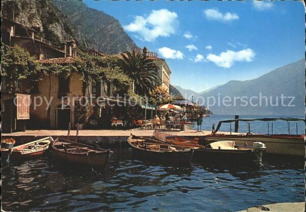 Limone sul Garda Porto Hafen Gardasee