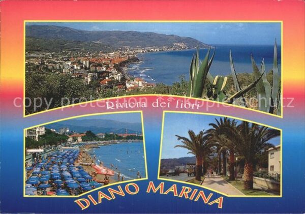 Diano Marina Panorama Riviera dei fiori Spiaggia Pro